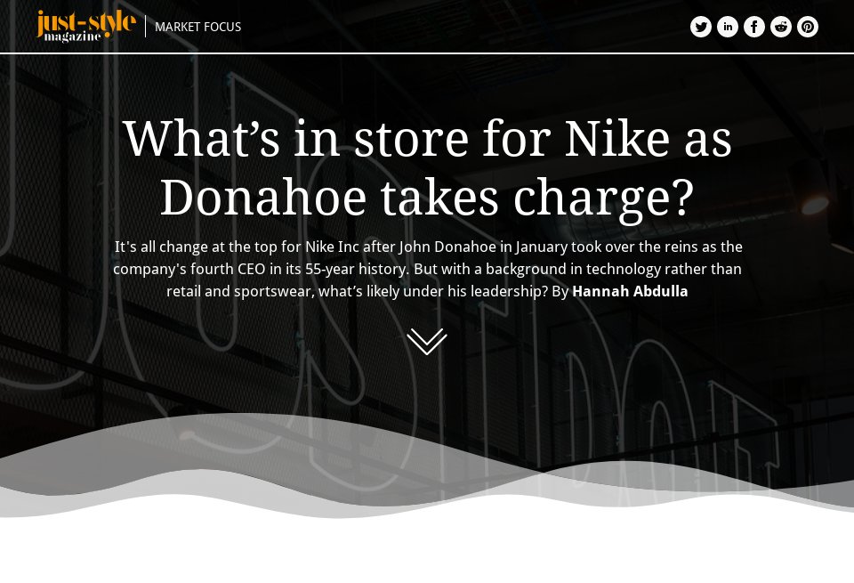 nike history and background